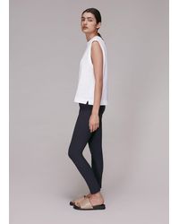 Whistles - Classic Slim Ponte Trouser - Lyst