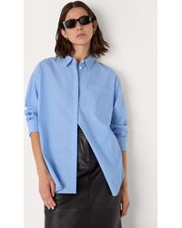 Whistles - Stripe Oversized Shirt - Lyst