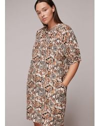 Whistles - Camo Safari Print Dress - Lyst