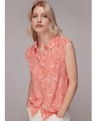 Whistles - Woodland Animal Print Shirt - Lyst