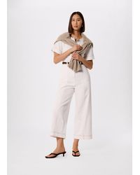 Whistles - Button Down Jumpsuit - Lyst