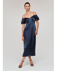 Whistles - Faye Bardot Dress - Lyst