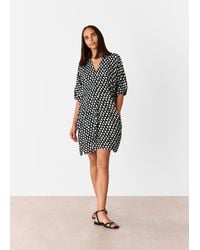 Whistles - Triangle Relaxed Short Dress - Lyst