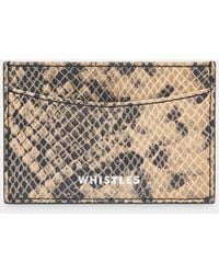 Whistles - Snake Card Holder - Lyst