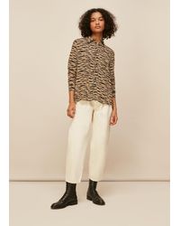 Whistles - Tiger Leopard Blouse - Lyst