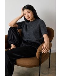 Whistles - Alpaca Mix Knitted Tee - Lyst