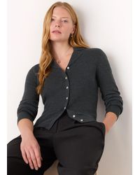 Whistles - Phoebe Knit Shirt - Lyst