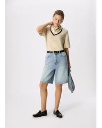 Whistles - Authentic Knee Length Short - Lyst