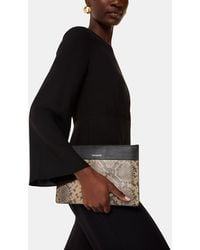 Whistles - Una Snake Panel Pouch - Lyst