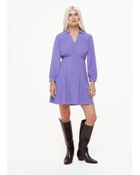 Whistles - Petite Scattered Petals Print Dress - Lyst
