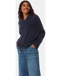 Whistles - Petite Cashmere V-Neck Sweater - Lyst