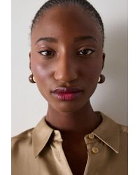 Whistles - Enamel Wide Hoop - Lyst