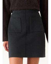 Whistles - Patch Pocket Knitted Skirt - Lyst