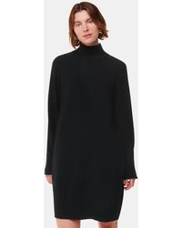 Whistles - Cashmere Funnel Neck Dress - Lyst
