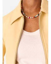Whistles - Mixed Bead Necklace - Lyst