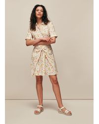 Whistles - Dolly Fruit Tie Front Dress - Lyst