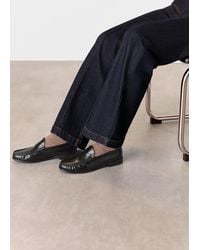 Whistles - Manny Slim Loafer - Lyst