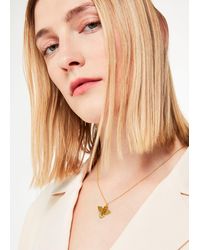 Whistles - Leaf Pendant Necklace - Lyst