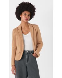 Whistles - Slim Jersey Jacket - Lyst
