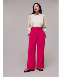 Whistles - Fran Pleat Front Trouser - Lyst