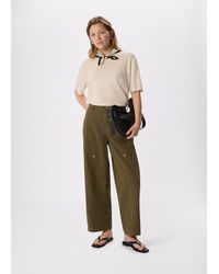 Whistles - Barrel Mid Rise Trouser - Lyst