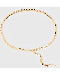 Whistles - Detailed Circular Chain Belt - Lyst