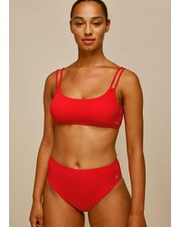 Whistles - Textured Bikini Bottom - Lyst