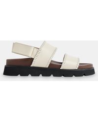 Whistles - Ruben Whipstitch Velcro Sandal - Lyst