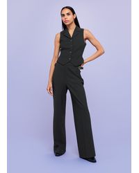 Whistles - Sienna Wool Blend Trouser - Lyst