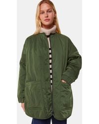Whistles - Recycled Polyester Longline Quilted Coat - Lyst