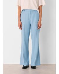 Whistles - Wool Blend Tailored Trouser - Lyst