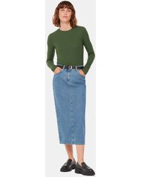 Whistles - Essential Ribbed Crew - Lyst