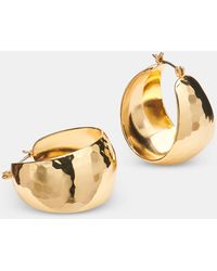 Whistles - Textured Curved Earring - Lyst