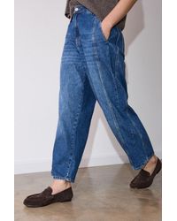 Whistles - Soft Suede Ruched Loafer - Lyst