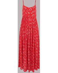 Whistles - Tie Dye Floral Carmen Dress - Lyst