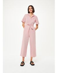 Whistles - Melissa Stripe Boilersuit - Lyst