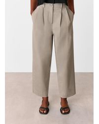 Whistles - Bethany Barrel Leg Trouser - Lyst