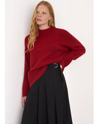 Whistles - Heavy Cashmere Crew Neck Knit - Lyst
