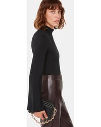 Whistles - Wide Sleeve High Neck Top - Lyst