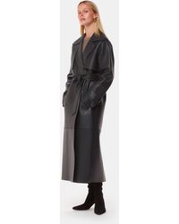 Whistles - Faye Clean Bonded Trench Coat - Lyst
