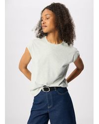 Whistles - Cap Sleeve Tee - Lyst