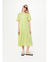 Whistles - Link Check Trapeze Dress - Lyst