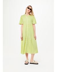 Whistles - Link Check Trapeze Dress - Lyst