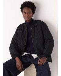 Whistles - Ida Short Quilted Coat - Lyst