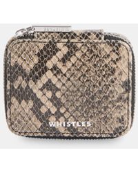Whistles - Lotta Snake Mini Jewellery Box - Lyst