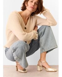Whistles - Matilda Block Heel Shoe - Lyst
