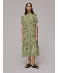 Whistles - Buttercup Floral Trapeze Dress - Lyst