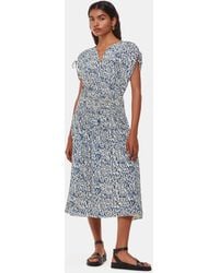 Whistles - Petite Flaming Leopard Print Dress - Lyst