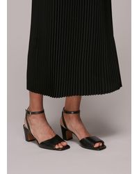 Whistles - Emerson Block Heel Sandal - Lyst