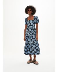Whistles - Daisy Print Poplin Dress - Lyst